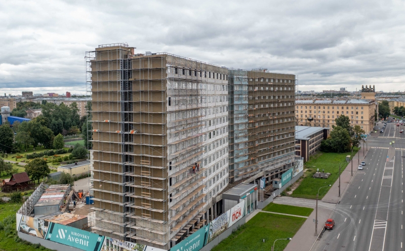 ГК «ПСК» — в ТОП-10 компаний по объему текущего строительства в Петербурге